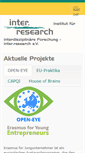 Mobile Screenshot of inter-research.de